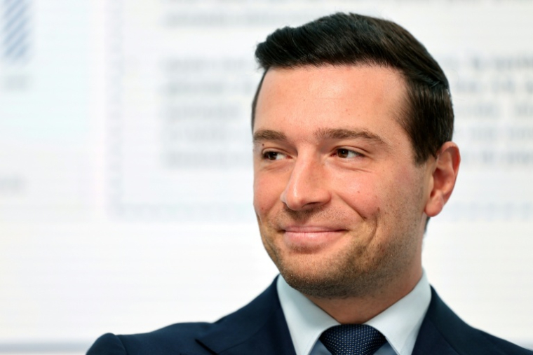 Le président du RN, Jordan Bardella, le 6 octobre 2026 à Paris ( AFP / MEHDI FEDOUACH )