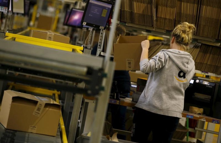 UN NOUVEAU CENTRE LOGISTIQUE D'AMAZON EN POLOGNE