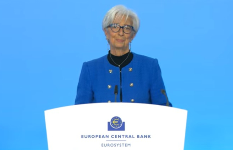 Christine Lagarde, présidente de la BCE. (crédit : BCE)