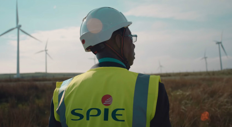 L'action du groupe d’ingénierie électrique Spie perd encore 25% depuis janvier. (© Spie / capture)