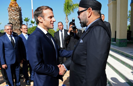 Emmanuel Macron set Mohammed VI à Tanger