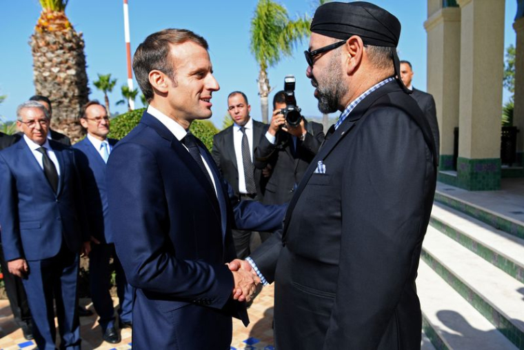 Emmanuel Macron set Mohammed VI à Tanger