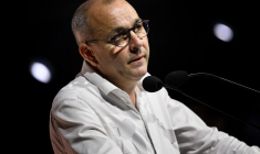 Laurent Berger, en juin 2022, à Paris ( AFP / JEFF PACHOUD )