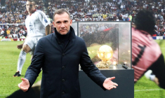 Shevchenko expose son Ballon d'or en Ukraine