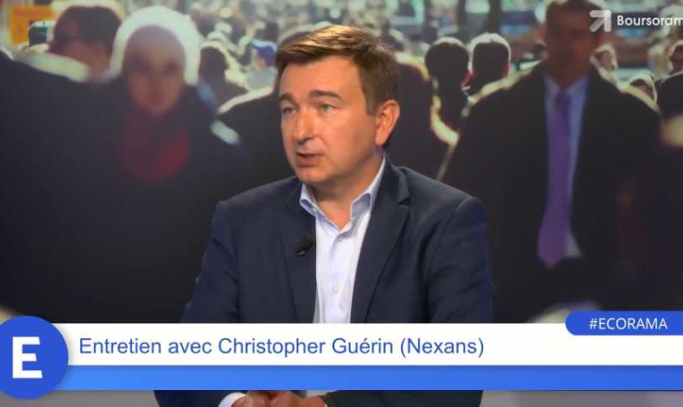 Christopher Guérin (Nexans) : "Les fonds américains représentent désormais 38% de notre actionnariat !"
