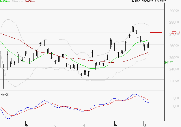 ESSILORLUXOTTICA : Une consolidation vers les supports est probable