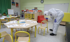 FRANCE: APPEL À UNE "GRÈVE SANITAIRE" DANS LES ÉTABLISSEMENTS SCOLAIRES