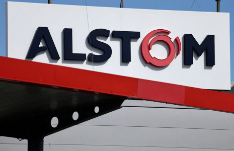 Le logo d'Alstom