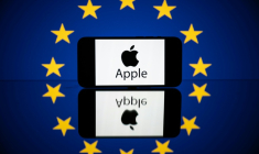 Apple a perdu mercredi une série de recours auprès de la justice européenne, qui visaient à faire annuler des décisions de Bruxelles s'appuyant sur une loi emblématique en matière de numérique ( AFP / Lionel BONAVENTURE )
