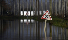 Les départements du Gard et de l'Hérault sont passés mercredi matin en vigilance rouge pour pluie-inondations ( AFP / Gaizka IROZ )