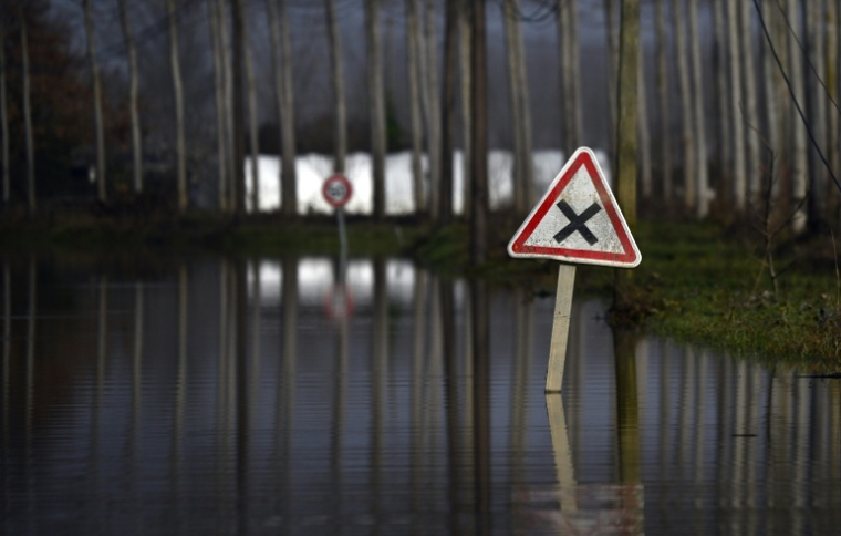 Les départements du Gard et de l'Hérault sont passés mercredi matin en vigilance rouge pour pluie-inondations ( AFP / Gaizka IROZ )