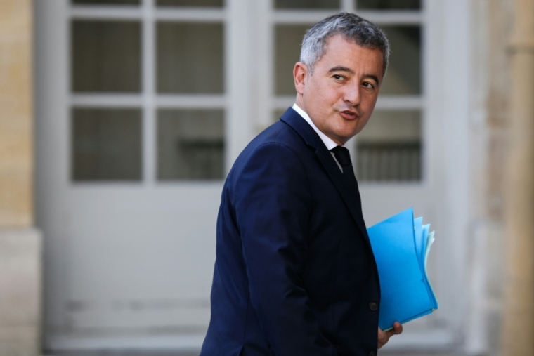 Le ministre de la Justice, Gérald Darmanin, arrive à l'hôtel Matignon, à Paris, le 22 juin 2026 ( AFP / Alain JOCARD )