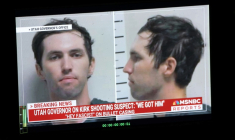 Une photo du suspect du meurtre de Charlie Kirk, Tyler Robinson, le 12 septembre 2025, dans l'Utah ( AFP / Patrick T. Fallon )