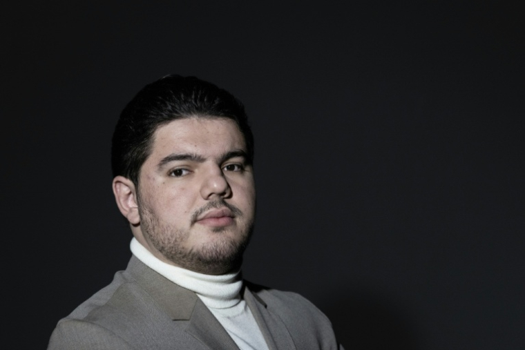 Le militant écologiste et anti-drogue Amine Kessaci, le 26 décembre 2025 à Paris ( AFP / Alain JOCARD )