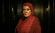 Yasmin Ullah, fondatrice et responsable du collectif féminin Rohingya Maiyafuinor Collaborative Network, à Jakarta, le 8 avril 2026  ( AFP / Yasuyoshi Chiba )