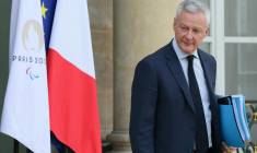 Bruno Le Maire à Paris le 20 mars 2024. ( AFP / ALAIN JOCARD )