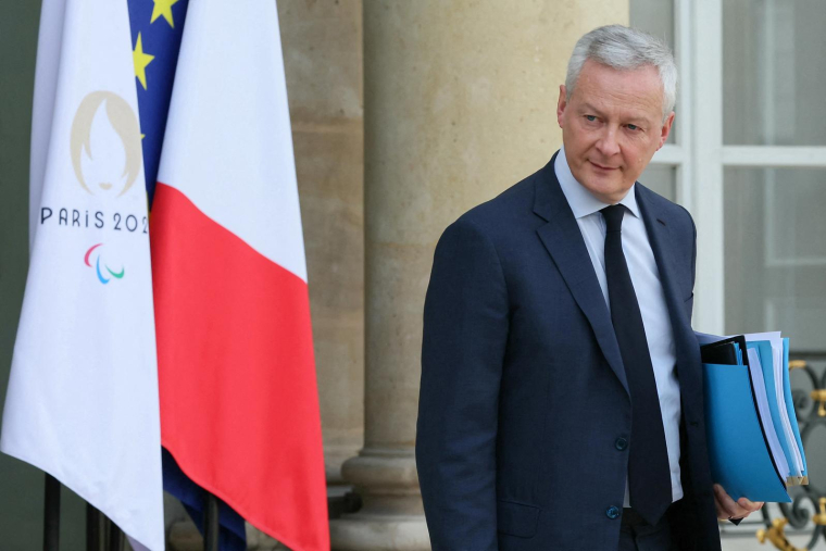 Bruno Le Maire à Paris le 20 mars 2024. ( AFP / ALAIN JOCARD )