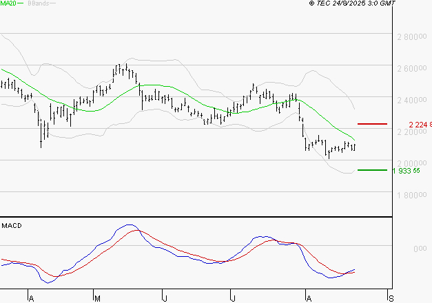 HERMES INTERNATIONAL : Attendre un test du support