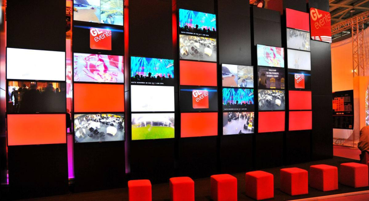 Le titre GL Events perd 5% sur un an. (© DR)