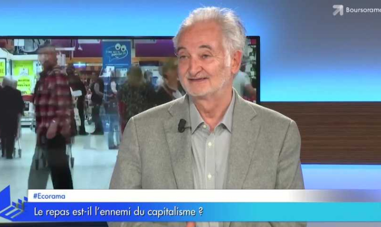 "Le repas est un moment dangereux pour le capitalisme !" selon Jacques Attali