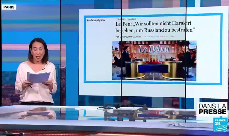 "Le débat entre Emmanuel Macron et Marine Le Pen, sommet de la dépolitisation"