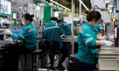 CHINE: DÉCLIN DE L'ACTIVITÉ MANUFACTURIÈRE AVEC LE RECUL DES COMMANDES, SELON CAIXIN