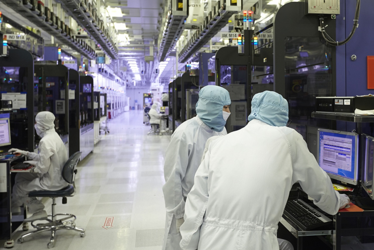 Une chambre blanche de SK Hynix, la valeur tech star de la cote sud-cor&eacute;enne. (Cr&eacute;dits: SK Hynix)