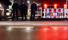 Des policiers à Solingen, dans l'ouest de l'Allemagne