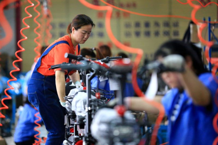 CHINE: L'ACTIVITÉ MANUFACTURIÈRE À UN PLUS HAUT EN PRÈS DE 10 ANS