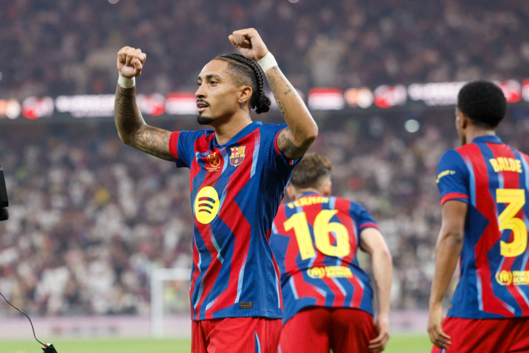 Le Barça de Raphinha mystifie le Real et rentre avec la Supercoupe