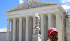 La Cour suprême des États-Unis, à Washington