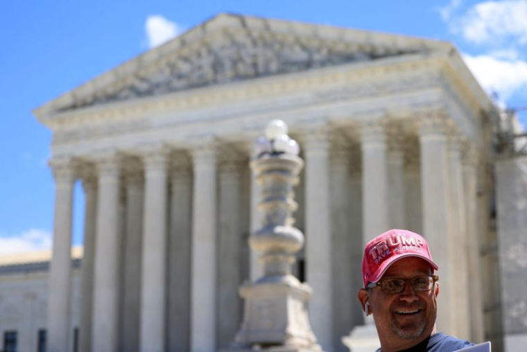 La Cour suprême des États-Unis, à Washington