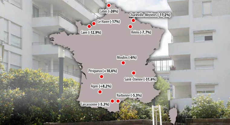 Ville touristique, Périgueux profite peu du dynamisme de la région  (© Montage Le Revenu)