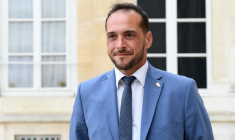 Joris Hébrard à Paris, le 22 juin 2022. ( AFP / ALAIN JOCARD )