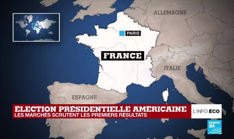 Présidentielle américaine : les marchés scrutent les premiers résultats