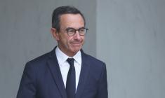 Le ministre de l'Intérieur Bruno Retailleau à la sortie du Conseil des ministres à l'Elysée, le 3 septembre 2025 à Paris ( AFP / Ludovic MARIN )