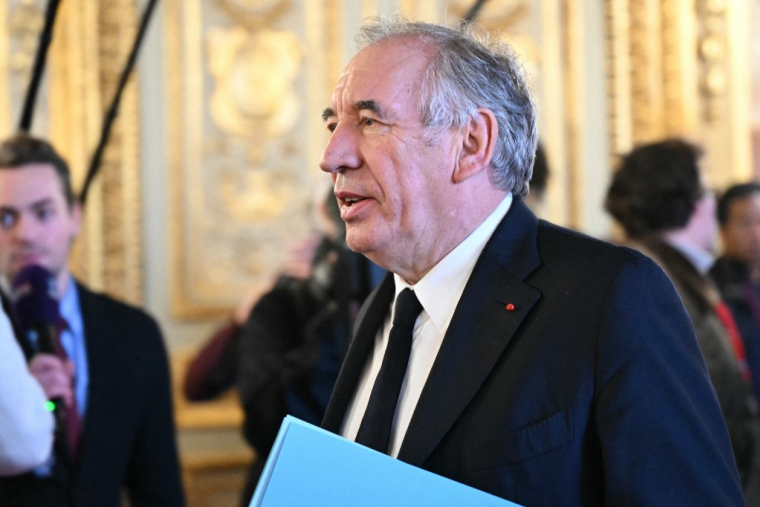 Francois Bayrou, le 15 janvier 2025, à Paris ( AFP / BERTRAND GUAY )