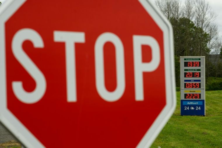 Le ralentissement de la hausse des prix de l'énergie, en particulier des produits pétroliers, a soulagé l'inflation générale en France ( AFP / Loic VENANCE )