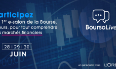 Boursolive, c'est le salon digital de l'actionnaire individuel du 28 au 30 juin. (crédit : Boursorama)