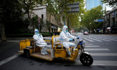 Foyer d'infection au COVID-19 à Shanghai