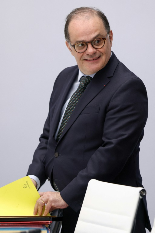 Le secrétaire général de l'Elysée, Emmanuel Moulin, le 8 avril 2026 à Paris ( POOL / Tom Nicholson )