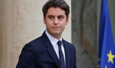 Gabriel Attal à Paris, le 12 décembre 2023. ( AFP / LUDOVIC MARIN )