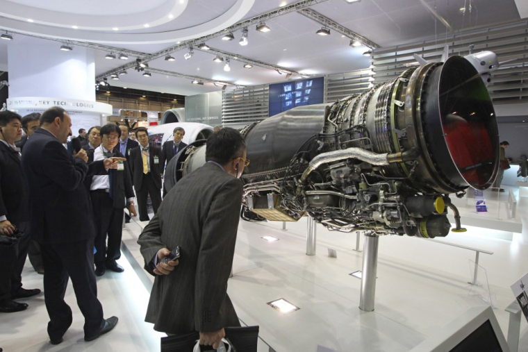 Un moteur M88 de Rafale. (illustration) ( AFP / PIERRE VERDY )