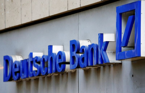 Photo d'archives: Le logo de Deutsche Bank