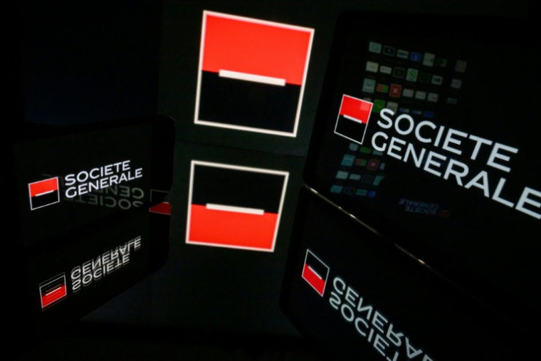 La Société Générale commence 2026 pied au plancher, après une année 2025 record ( AFP / Lionel BONAVENTURE )