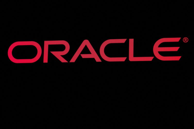 Le logo d'Oracle Corp. à la Bourse de New York (NYSE)