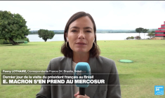 Visite d'Emmanuel Macron au Brésil : "les sujets qui fâchent" au menu des discussions