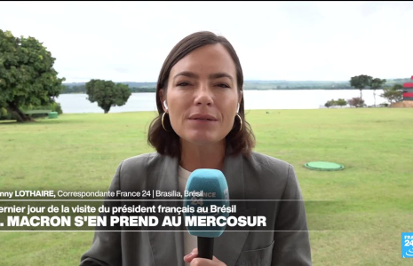 Visite d'Emmanuel Macron au Brésil : "les sujets qui fâchent" au menu des discussions