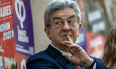 Jean-Luc Mélenchon le 7 mai 2026, à Marseille ( AFP / MIGUEL MEDINA )