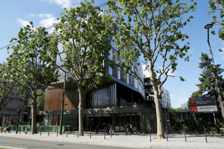 Le campus de la Paris School of Economics (PSE) à Paris, où travaille l'une des 4 auteures de l'étude, la chercheuse  Alice Chiocchetti. ( AFP / Thomas Samson )